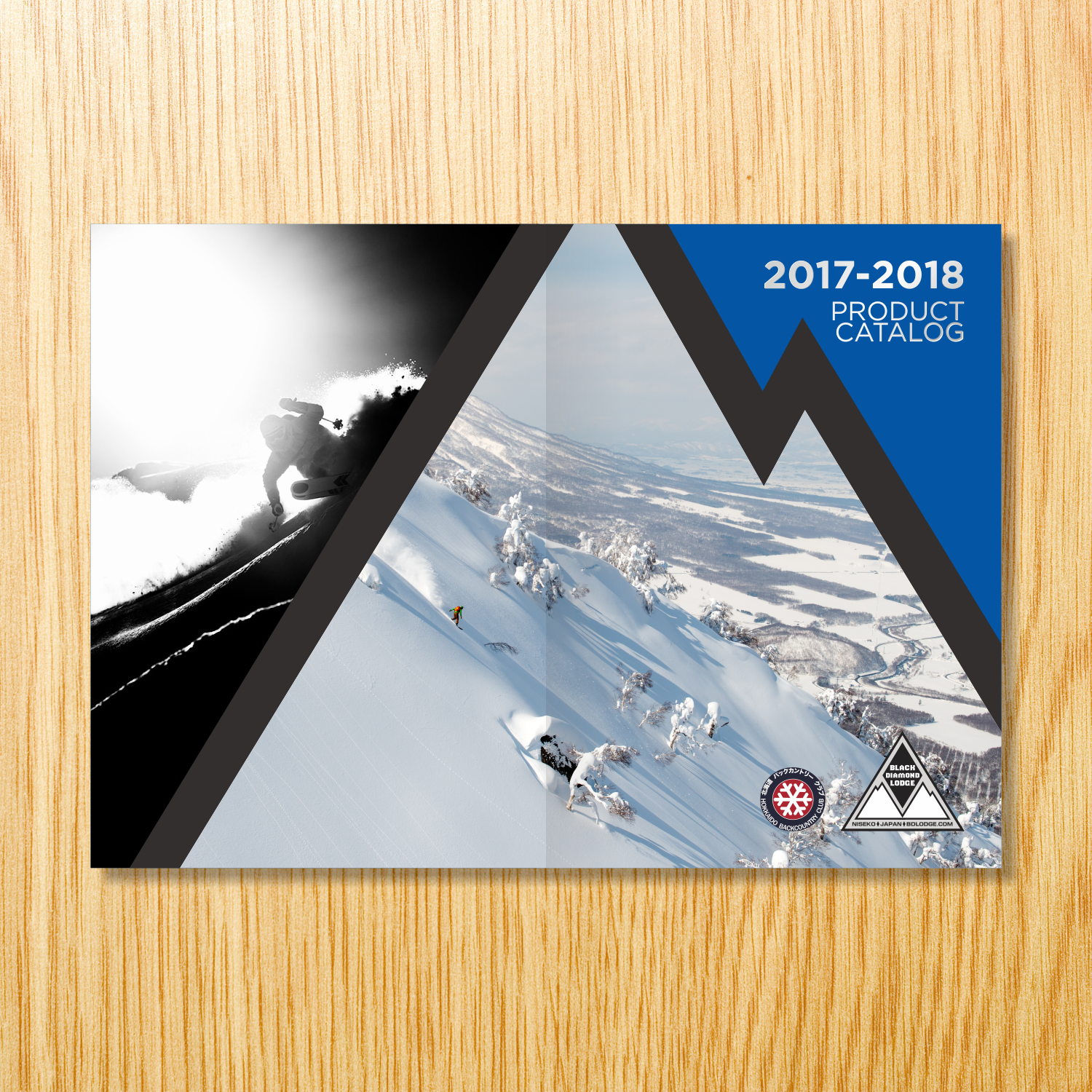 Diseño de Catálogo por barinix para JRT Trading (Black Diamond Lodge) | Diseño #15715936