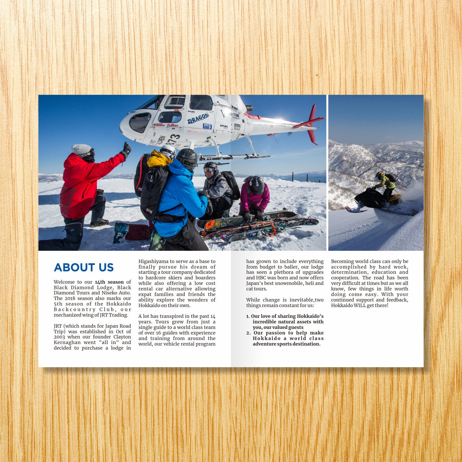 Katalog-Design von barinix für JRT Trading (Black Diamond Lodge) | Design #15715937