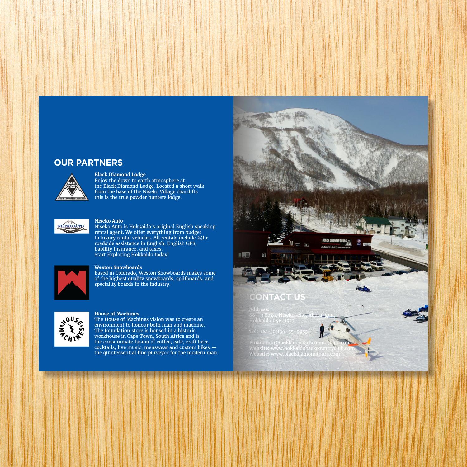 Catalogue Design by barinix for JRT Trading (Black Diamond Lodge) | Design #15739654