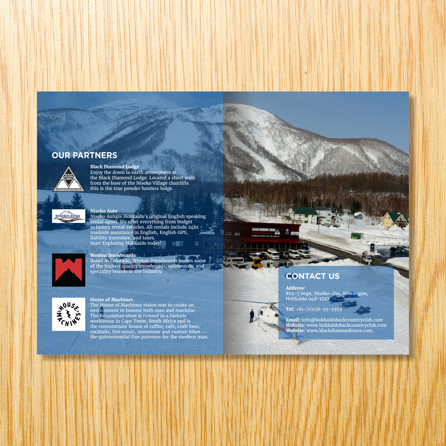 Catalogue Design by barinix for JRT Trading (Black Diamond Lodge) | Design #15813195