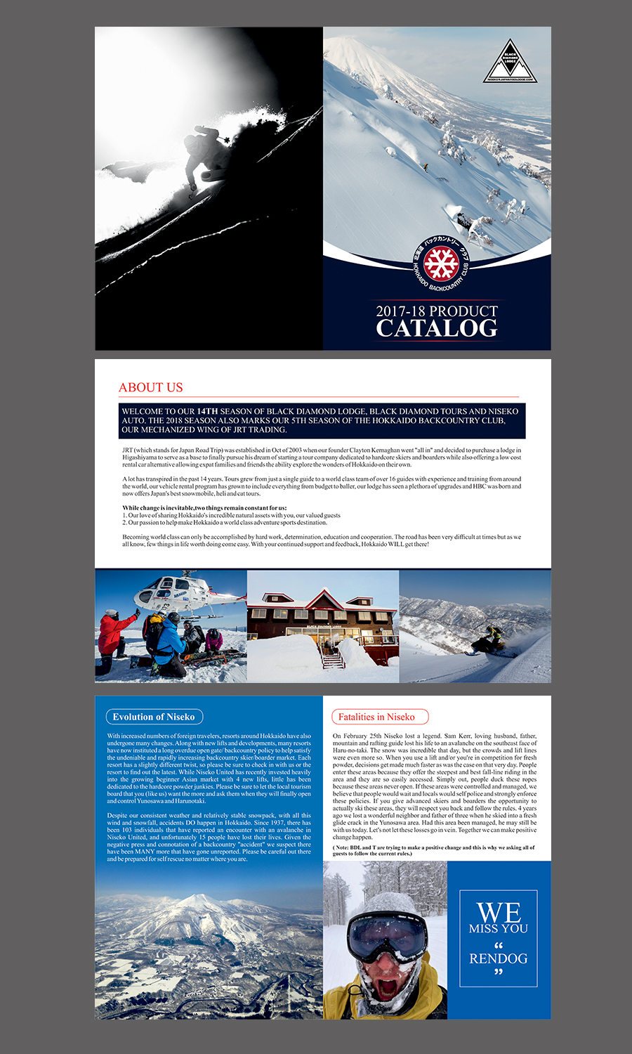 Catalogue Design by creativepix for JRT Trading (Black Diamond Lodge) | Design #15693446