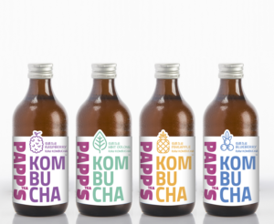 Bottle Label for Kombucha Brand | Diseño de Empaque por Pinky 