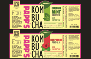 Bottle Label for Kombucha Brand | Design Emballage par edge design