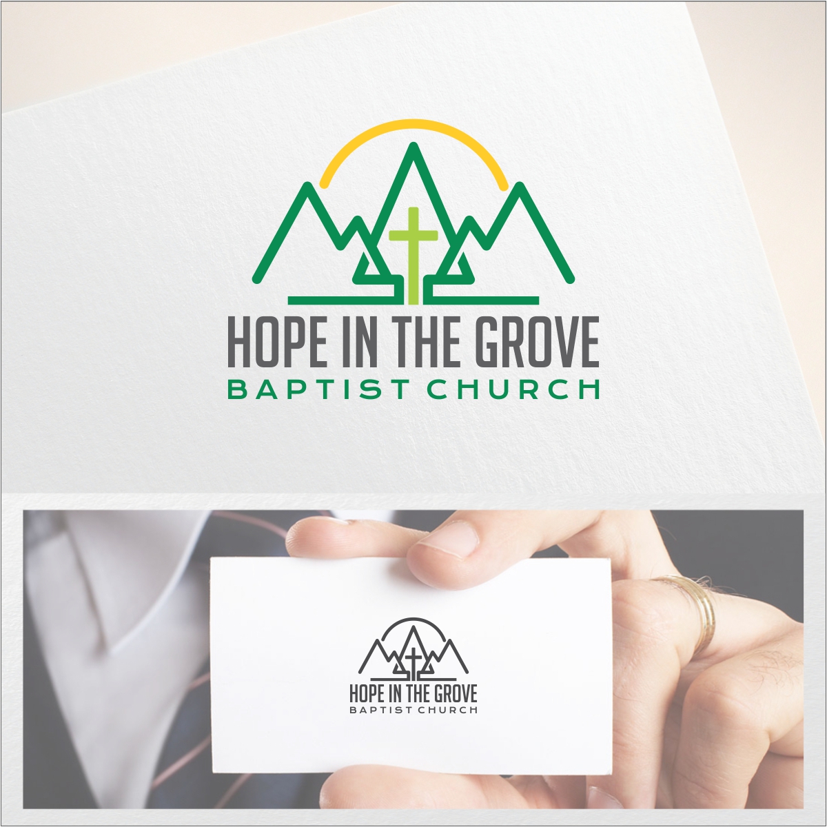 Logo Design by e-graphics for New Hope Baptist Church | Design #15667883
