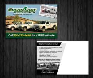 Diseño de Postal por Designers Hub para Eberhardt Landscaping & Lawn Service, Inc. | Diseño: #15708295