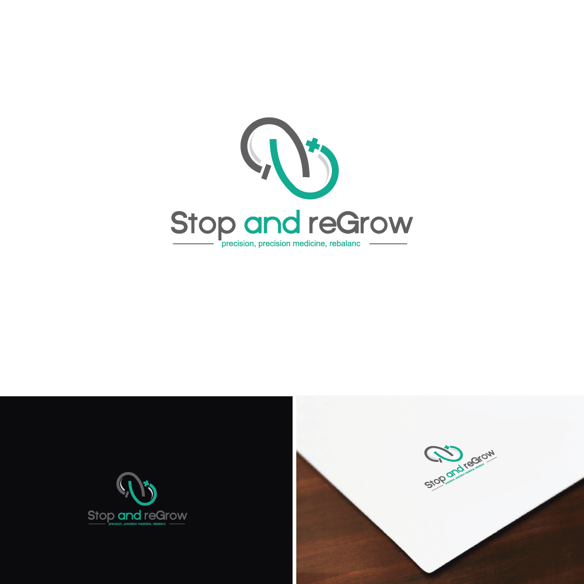 Logo Design by e-graphics for Stop and reGrow | Design #15669335