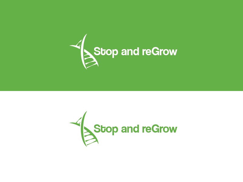 Logo Design by carabuenaeffect for Stop and reGrow | Design #15675769