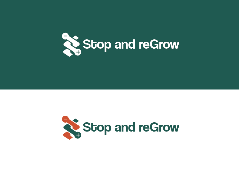 Logo Design by carabuenaeffect for Stop and reGrow | Design #15675770