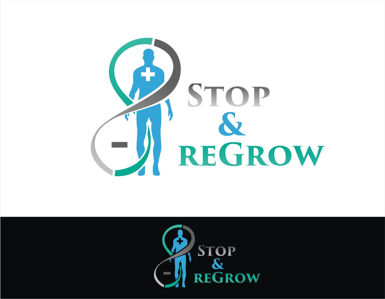 Logo Design by Soul Light for Stop and reGrow | Design #15673305