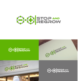 Logo Design by Tukang Angon Kebo for Stop and reGrow | Design: #15666808
