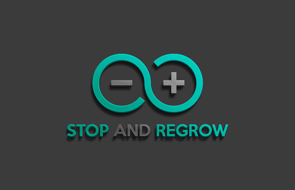 Logo Design by IconicEcho for Stop and reGrow | Design #15676383