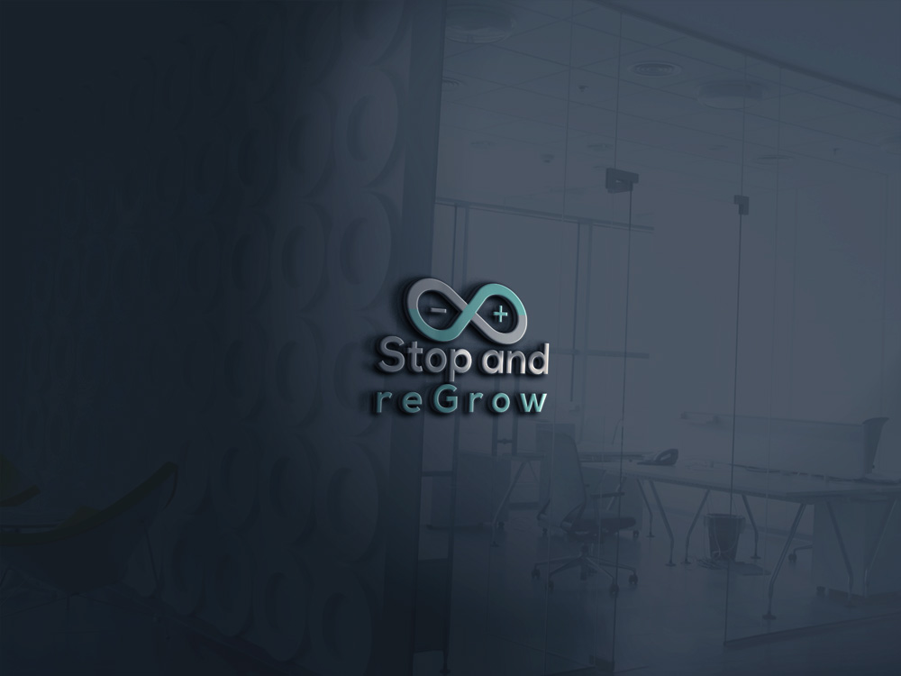 Logo Design by RANARANA for Stop and reGrow | Design #15677489