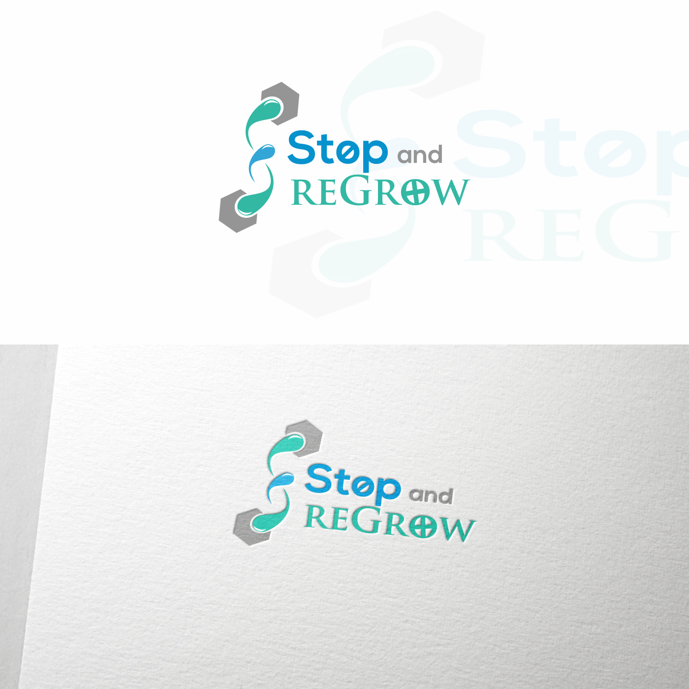 Diseño de Logo por bannednoob 2 para Stop and reGrow | Diseño #15684384