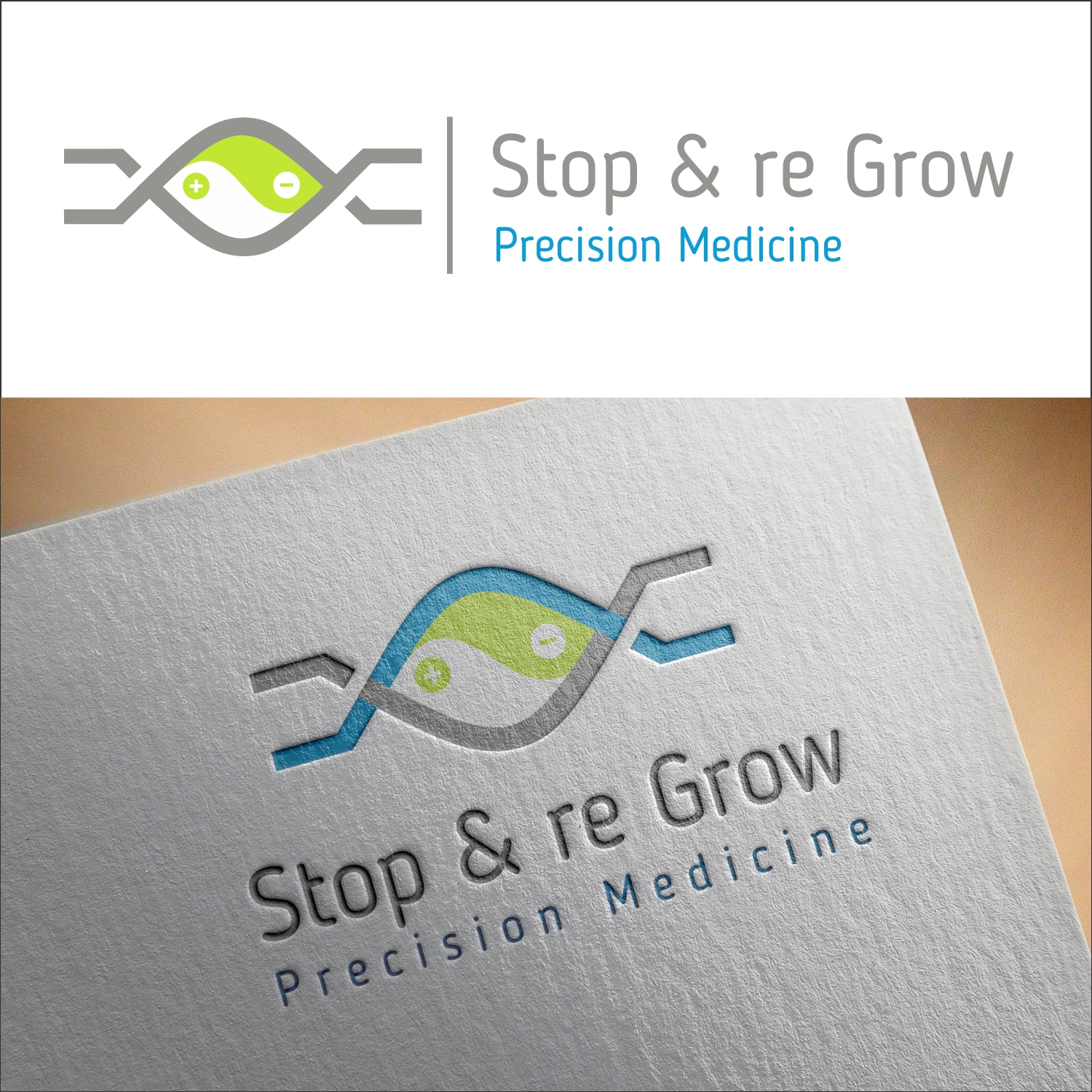 Logo Design by GiovanniDesign 2 for Stop and reGrow | Design #15671741