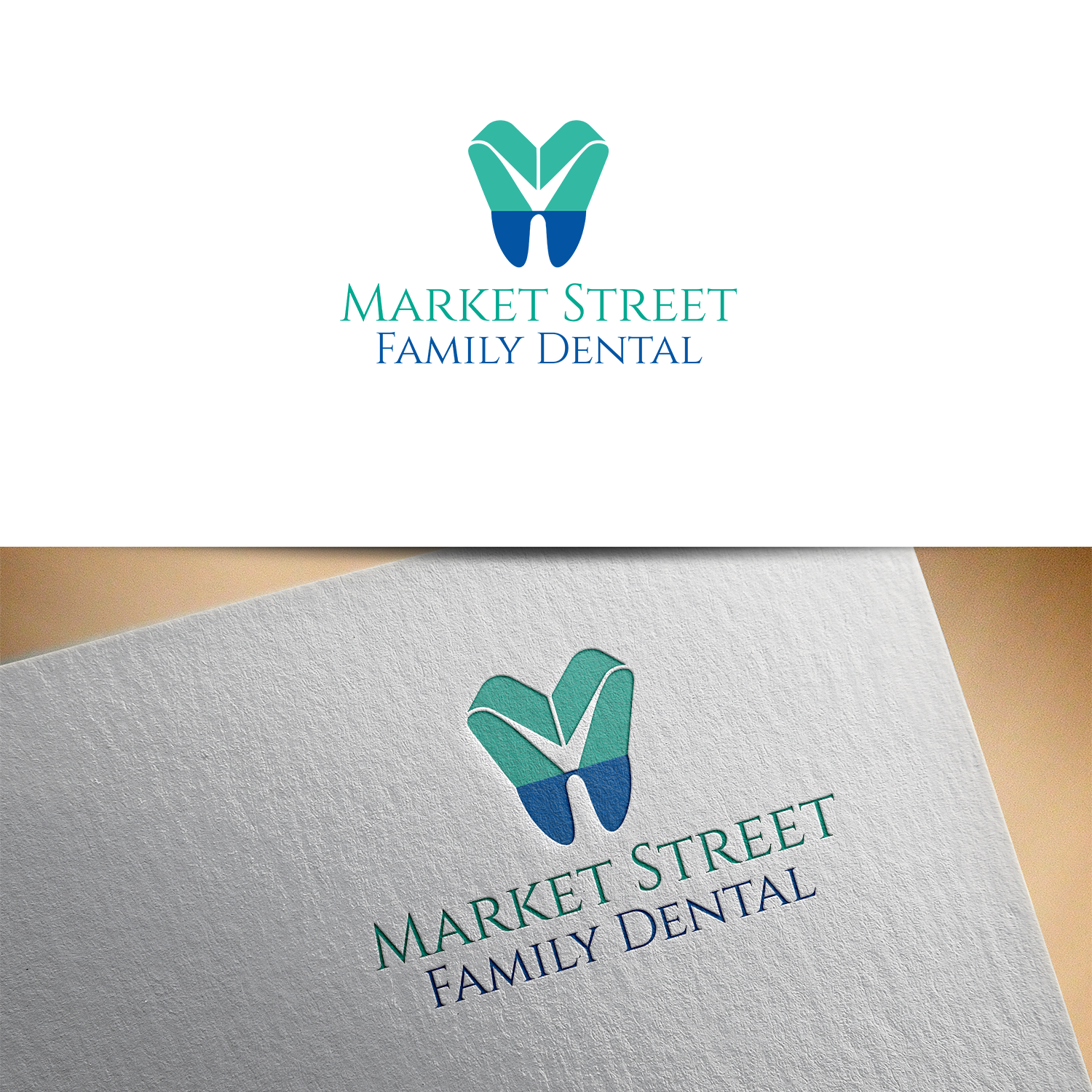 Logo Design by Lanka Ama for Market Street Family Dental | Design #15695442