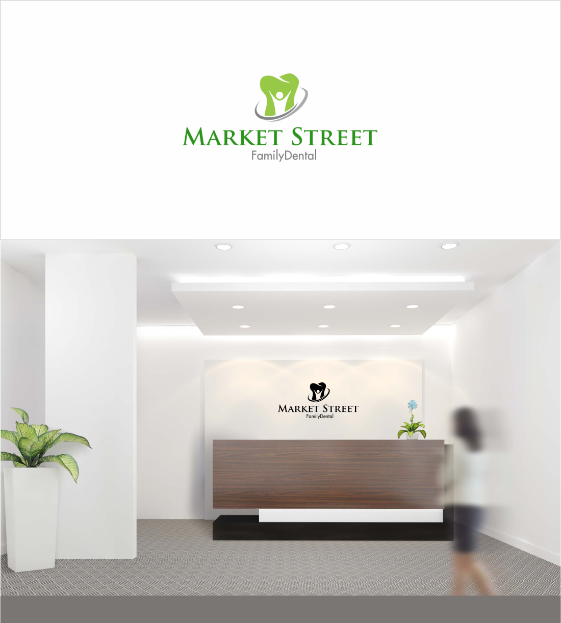 Diseño de Logo por Paulsein para Market Street Family Dental | Diseño #15733313