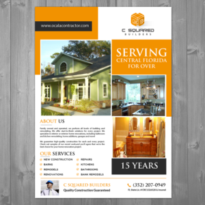 Flyer Design by aspiremedia for USA Home Inspections | Design: #15674931