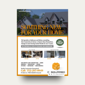 Flyer Design by vikas naik for USA Home Inspections | Design: #15689436