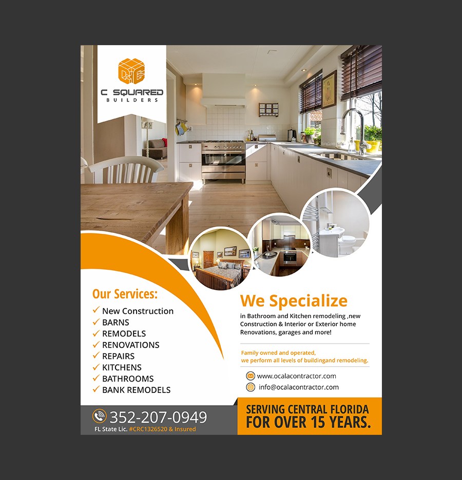 Flyer Design by creativepix for USA Home Inspections | Design #15716830