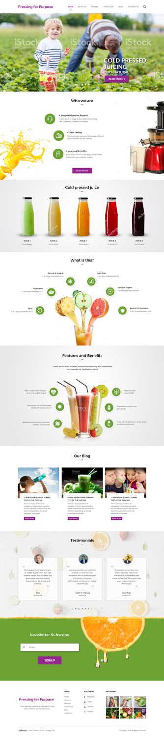 Web Design by saro3005 for PressingforPurpose | Design #15708262