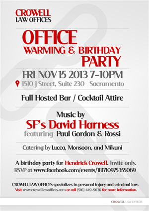 Flyer Design by ketoprofen for Crowell | Design: #2599970