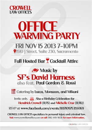 Flyer Design by ketoprofen for Crowell | Design: #2601636