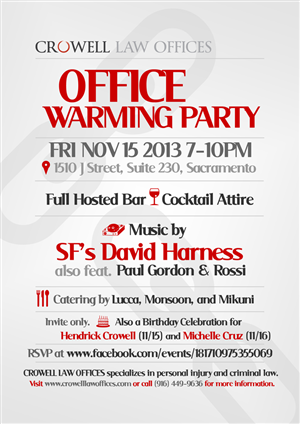 Flyer Design by ketoprofen for Crowell | Design: #2615371