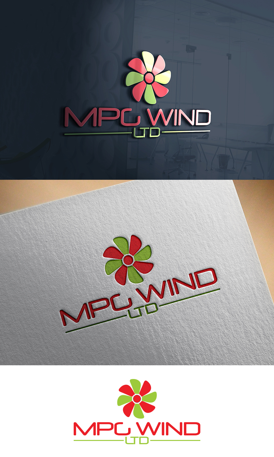 Logo Design by supercreative for MPG Wind Ltd | Design #15691690