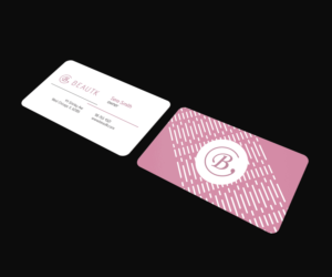 Business Card for beauty technology startup | Business Card Design by JK18