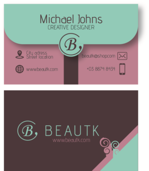 Business Card Design by Sanel.C