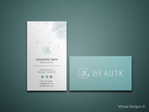 Business Card Design by Virtual Designs for this project | Design #15674322