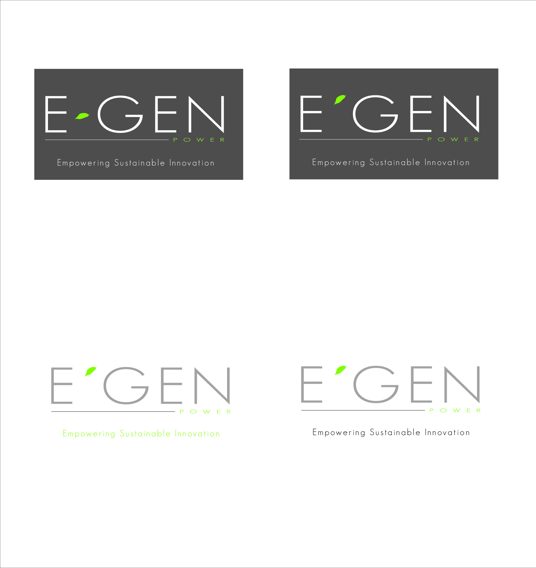 Diseño de Logo por Justine Farmer para E*Gen Power Inc | Diseño #38555