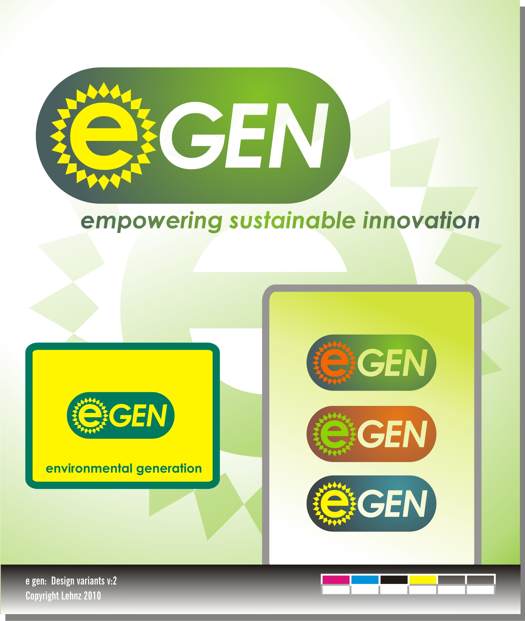 Logo-Design von Anton@Lehnz für E*Gen Power Inc | Design #38693