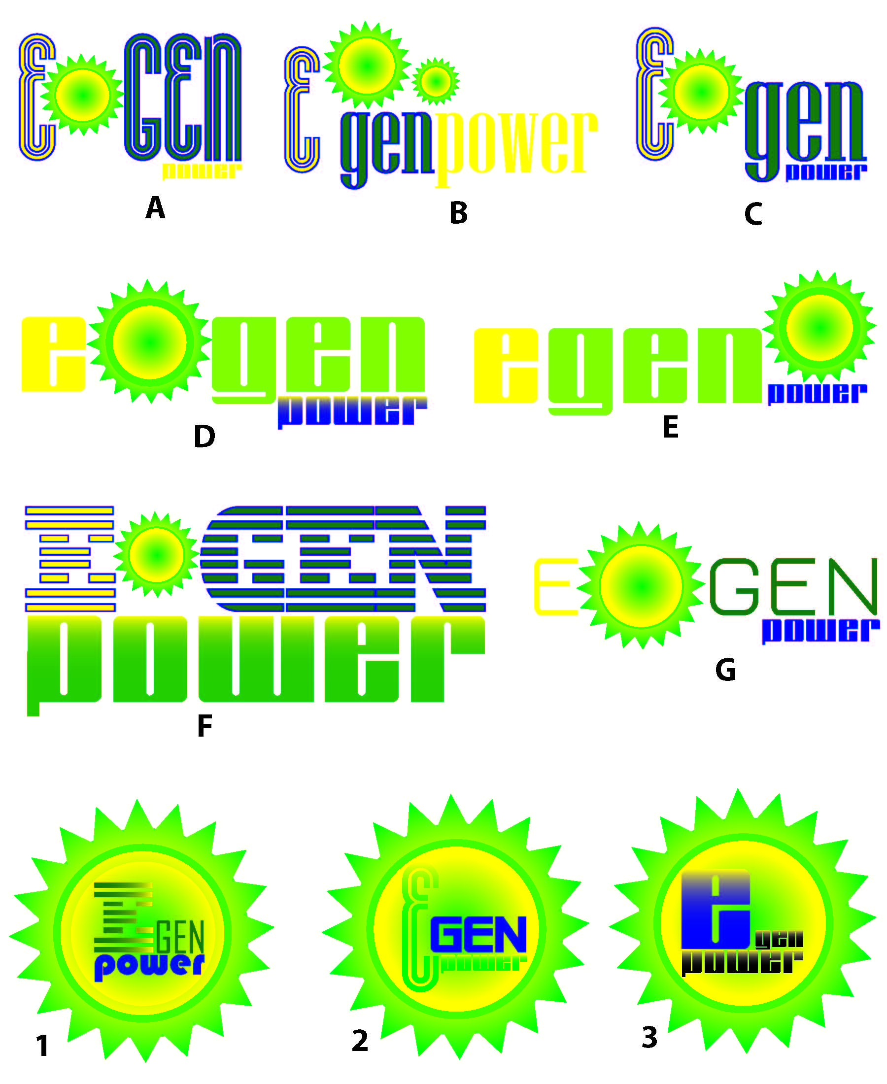 Design de Logo par Ryan  Montague pour E*Gen Power Inc | Design #38612