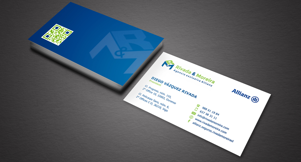 Business Card Design by Sarah Mathews for this project | Design #15686792
