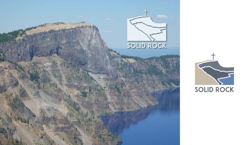 Diseño de Logo por Janith N. para Solid Rock Church of Grants Pass | Diseño #15780009