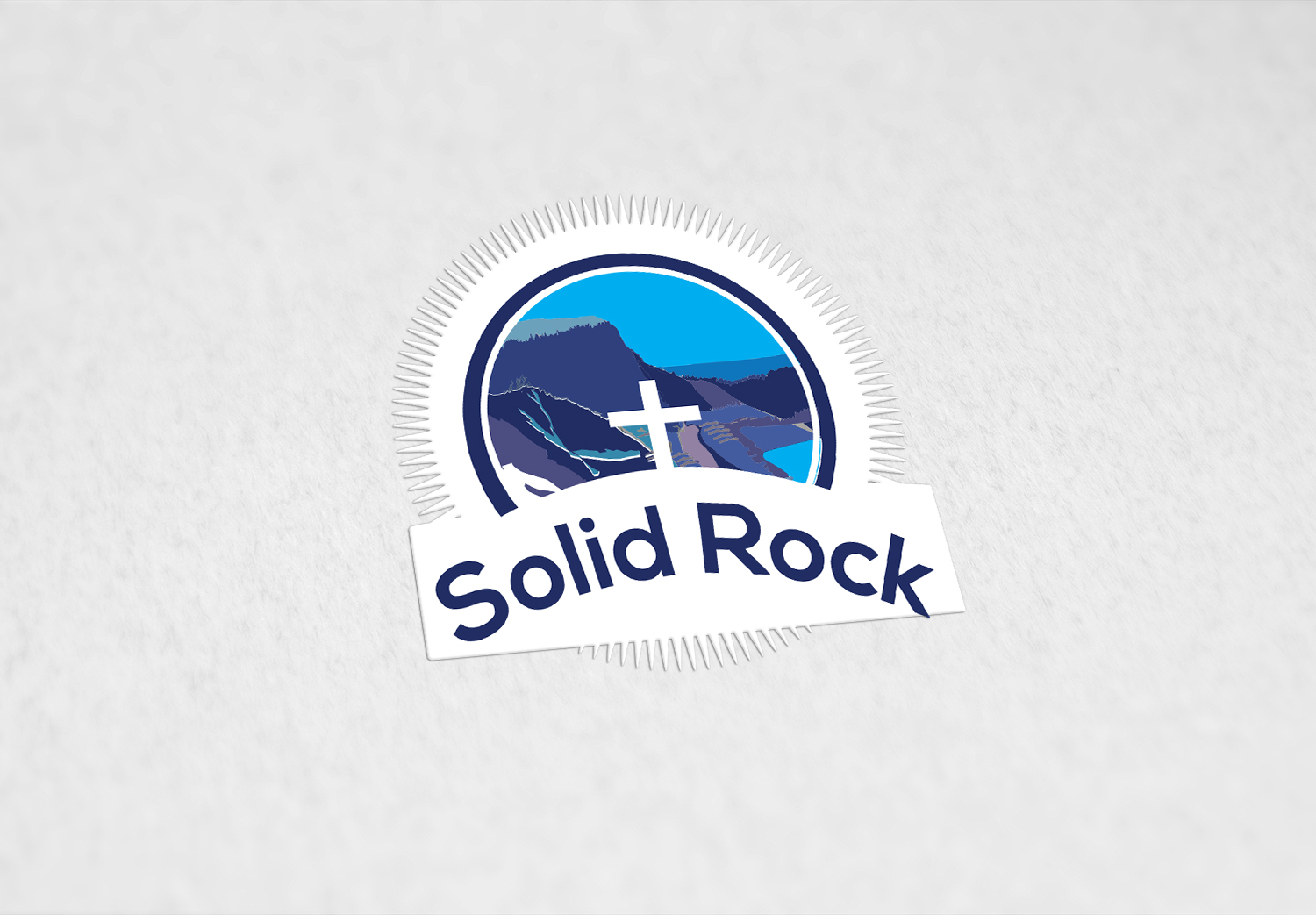 Logo Design by A.STUDIO for Solid Rock Church of Grants Pass | Design #15903374