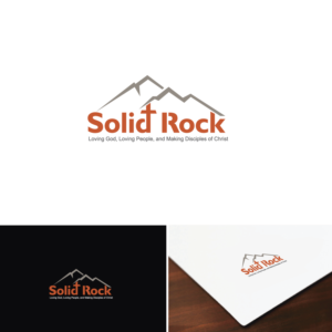 Logo Design by webeezine for Solid Rock Church of Grants Pass | Design: #15747126