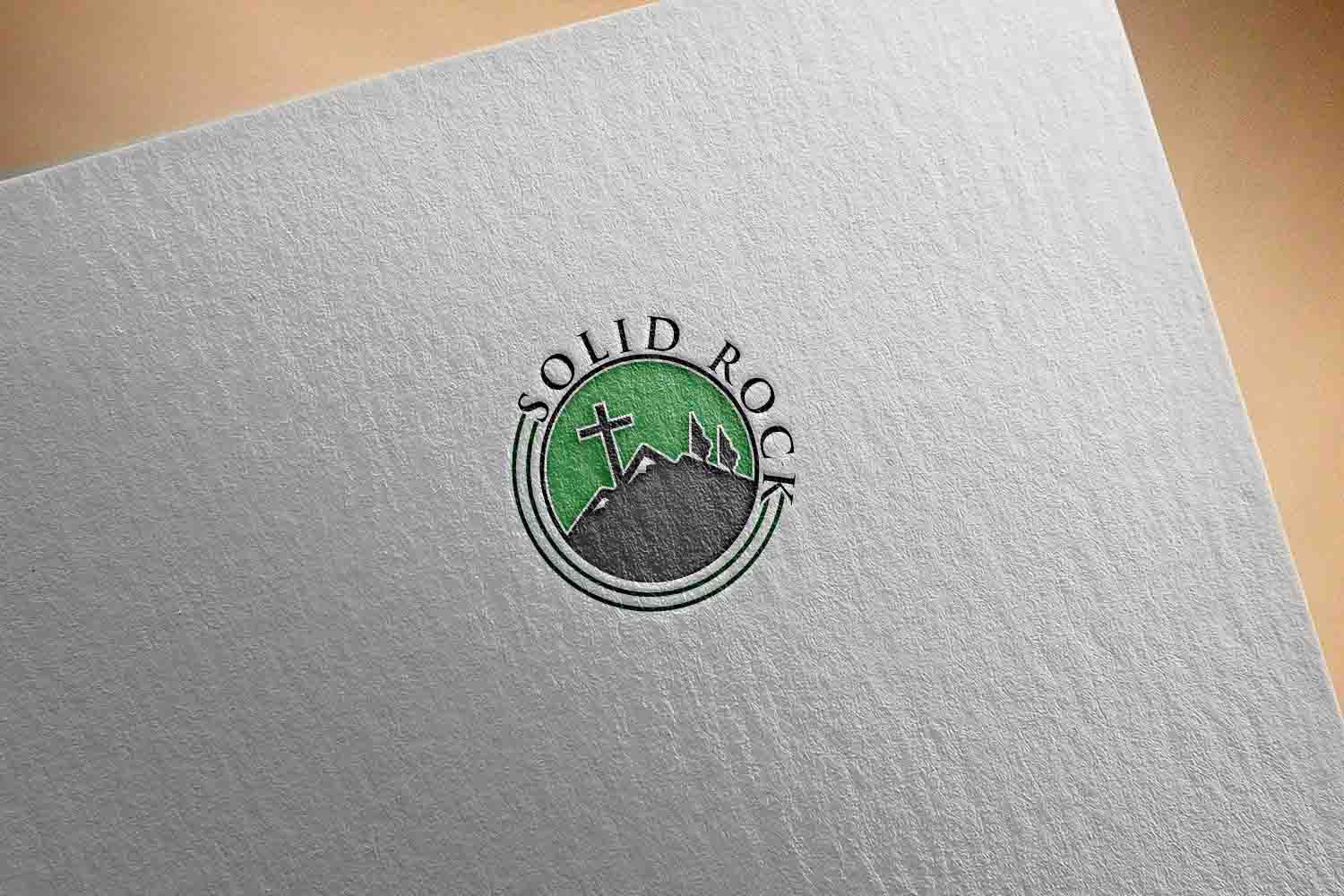 Logo Design by Sherpa design for Solid Rock Church of Grants Pass | Design #15757213