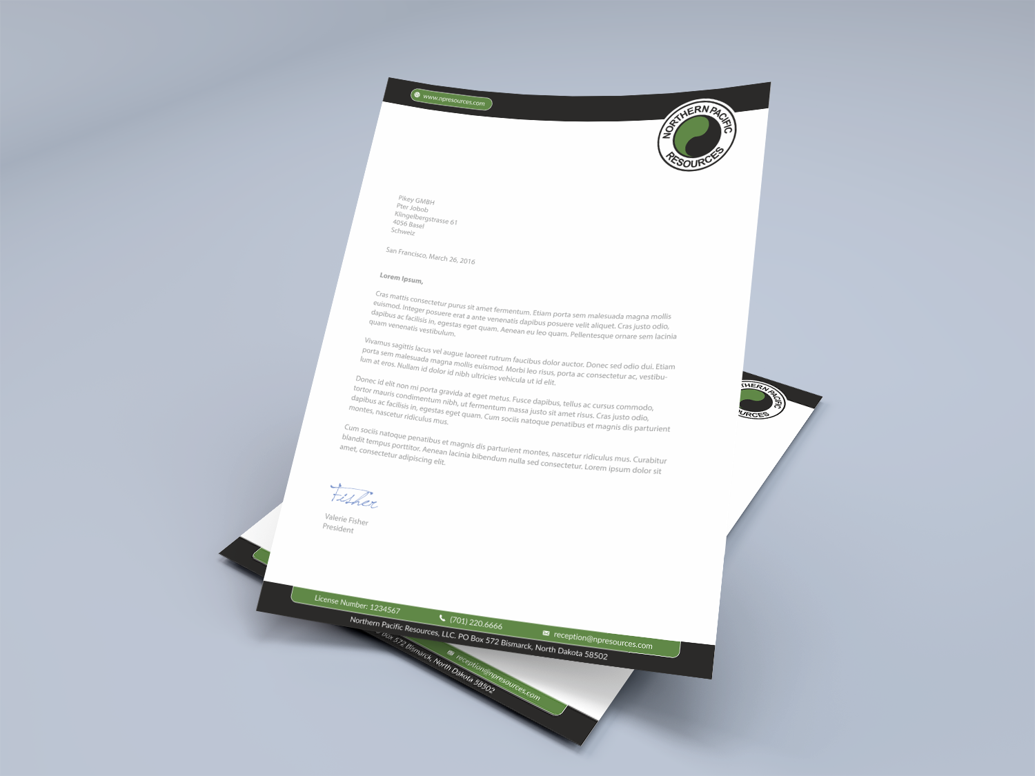 Stationery Design by HYPdesign for this project | Design #15737399