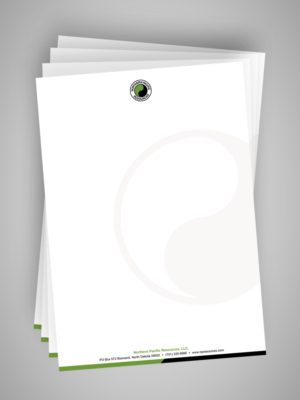 Letterhead and Envelopes design using existing logo. Logo can be found at npresources.com | Stationery Design by Abiyoso28