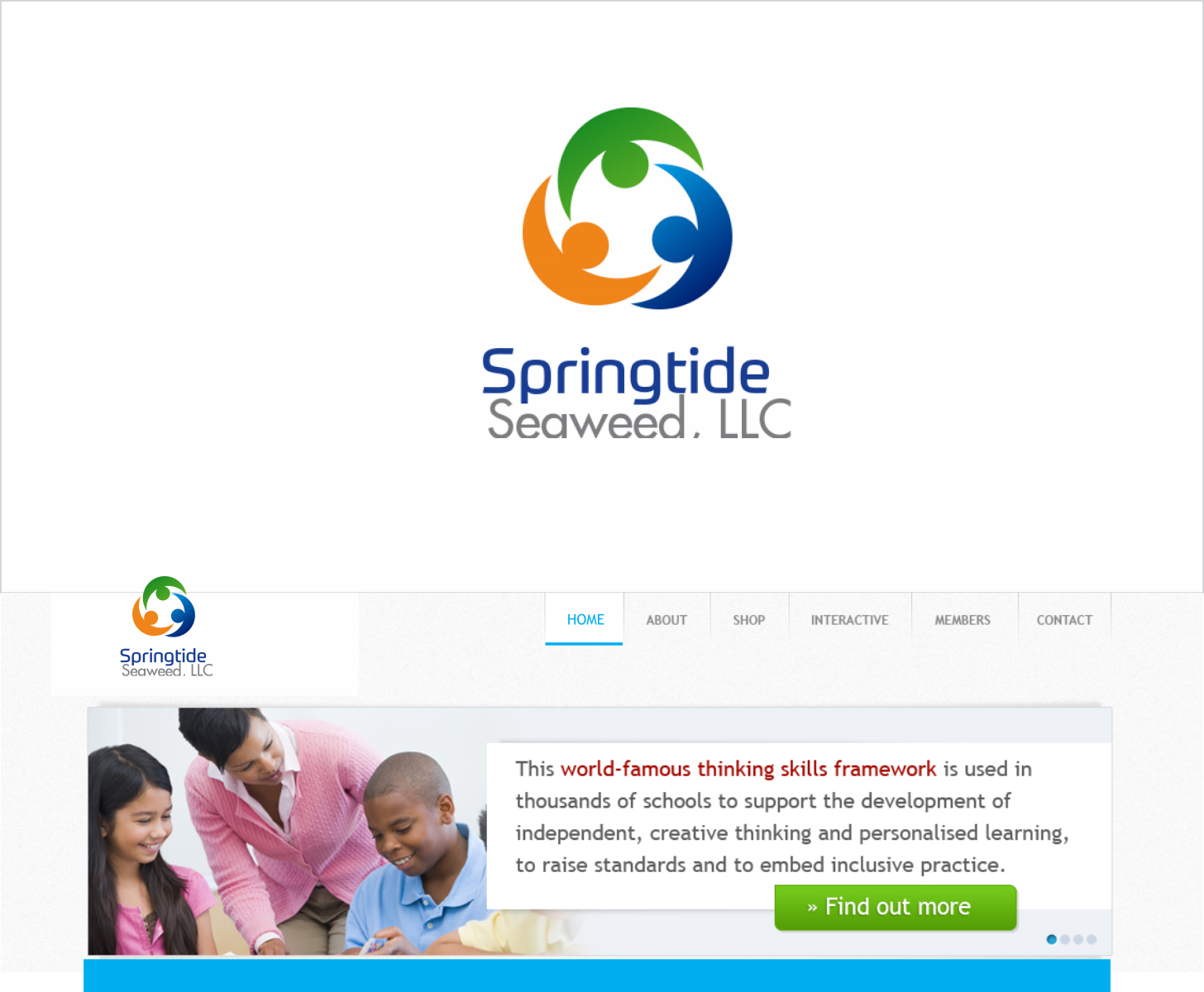 Logo Design by Paulsein for Springtide Seaweed, LLC | Design #15733364