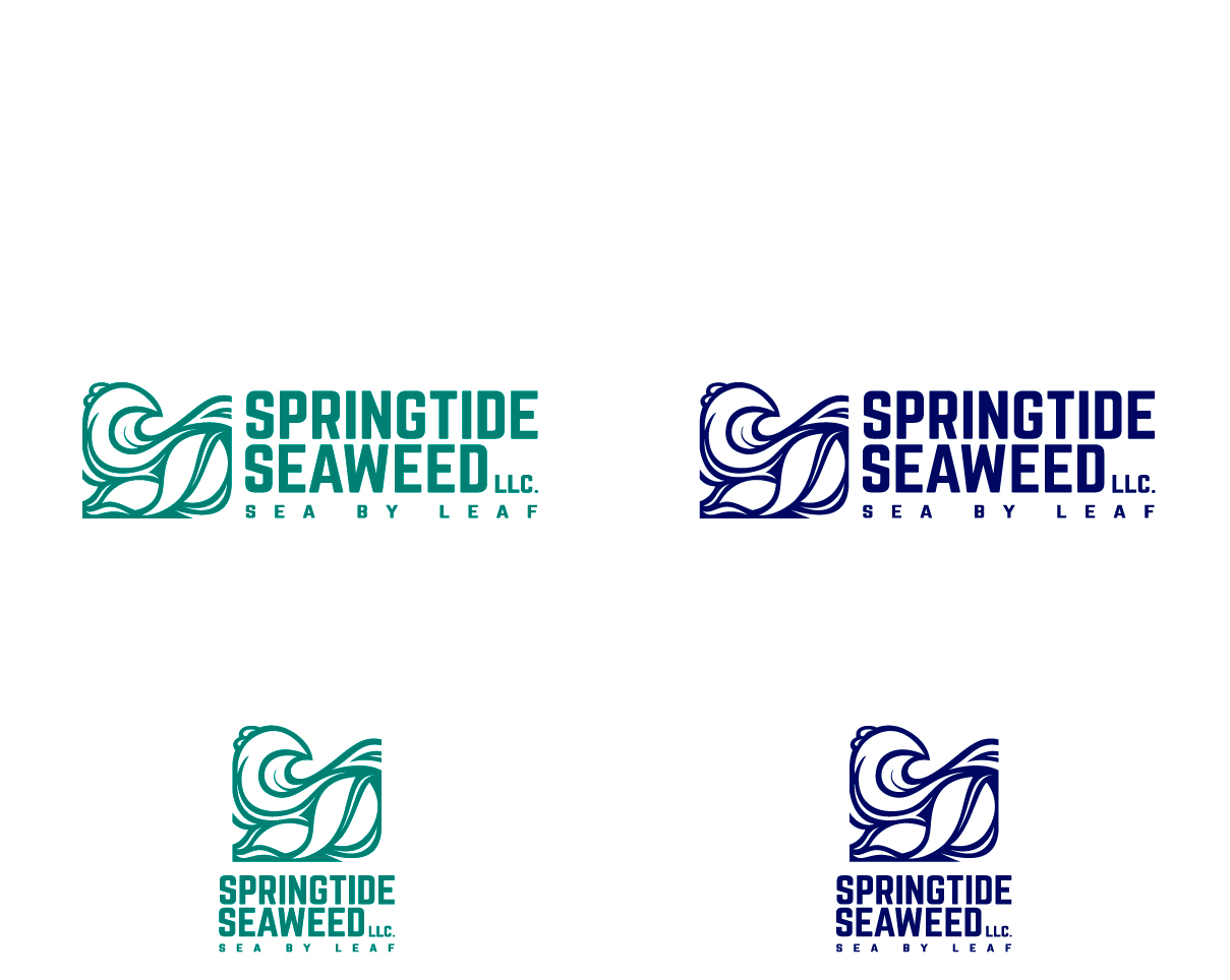 Logo Design by MrBranding for Springtide Seaweed, LLC | Design #15694314