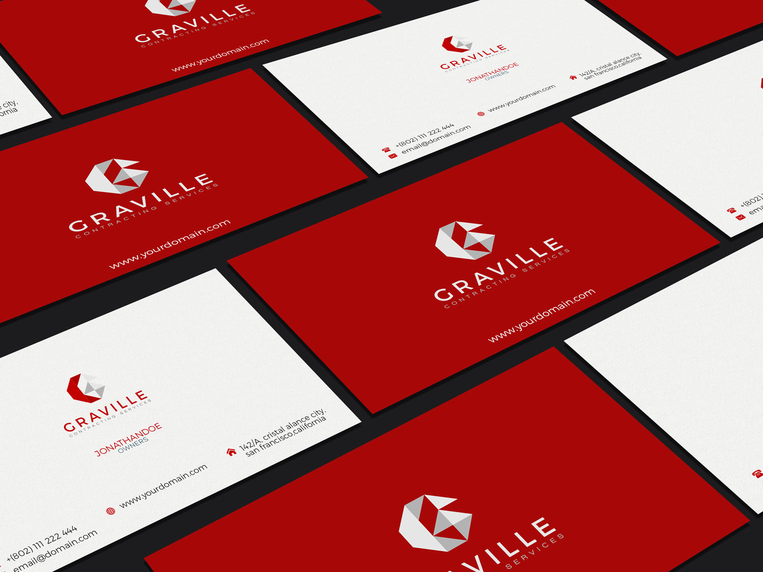 Logo Design by bigi for Graville Contracting Ltd | Design #15814824