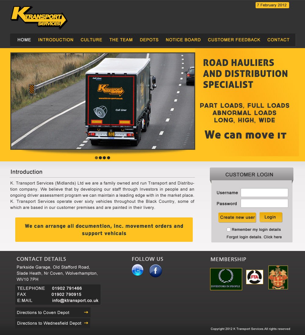 Web Design by Hetal  for WestMids.com | Design #606987