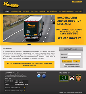 Web Design by Hetal  for WestMids.com | Design #606987