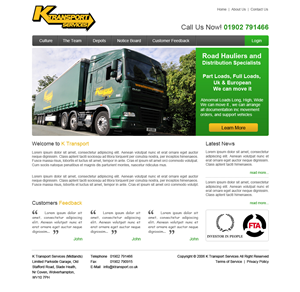 Web Design by Creative Studio for WestMids.com | Design: #602690
