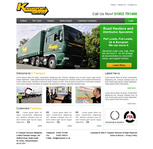 Web Design by Creative Studio for WestMids.com | Design: #603804