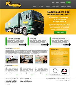 Web Design by Creative Studio for WestMids.com | Design #605985