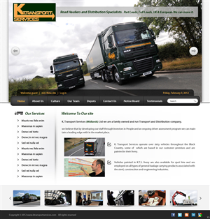 Web Design by pb for WestMids.com | Design: #600810